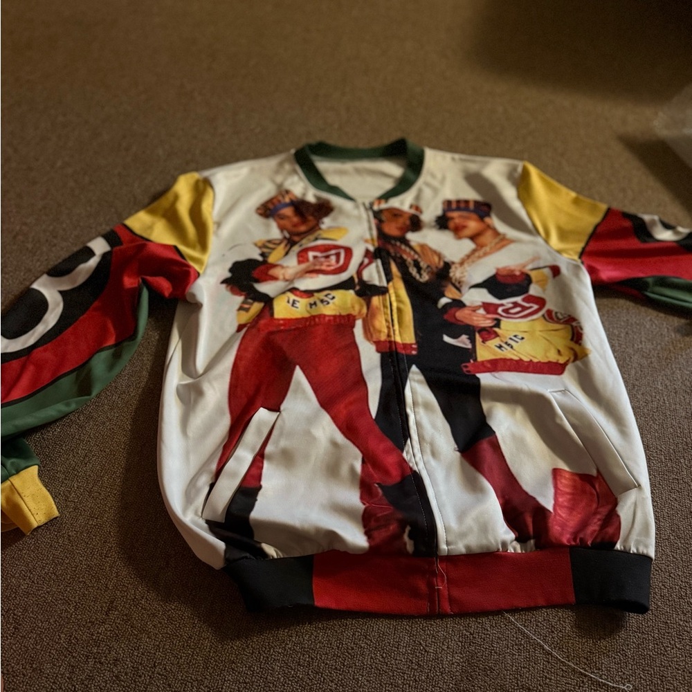 Colorful Graphic Salt N Pepa Jacket